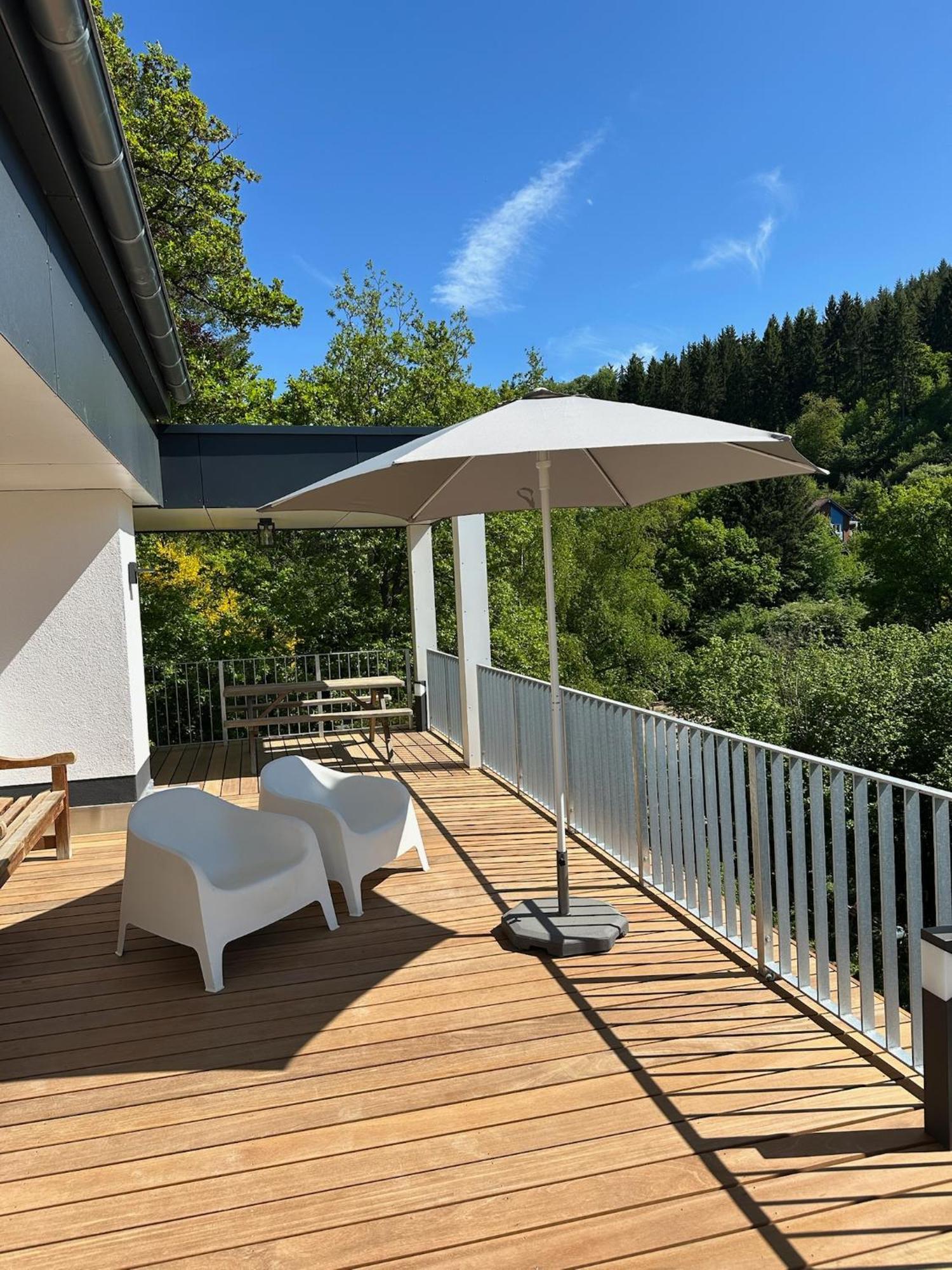 Villa Holgenbach - Penthouse- Und Ferienwohnung Im Nationalpark Eifel Шлайден Екстериор снимка